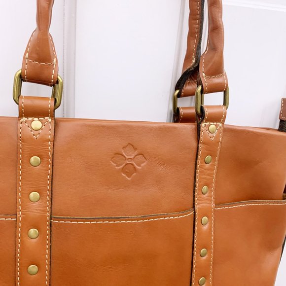 Patricia Nash Tan Carducci Heritage Collection Tote Bag - Picture 2 of 11